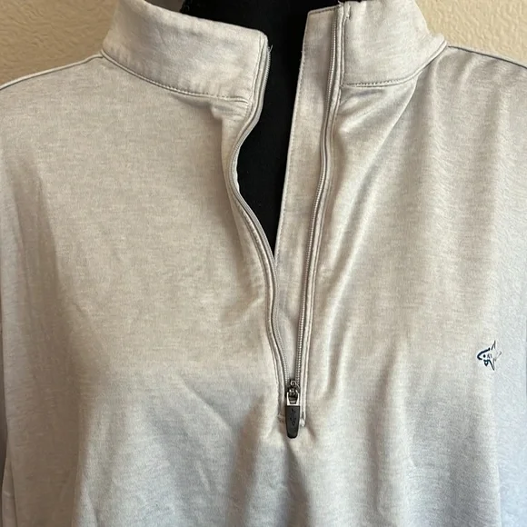 Greg Norman, long sleeve mock turtleneck, collar, lightweight, golf shirt​​​ - Picture 4 of 7